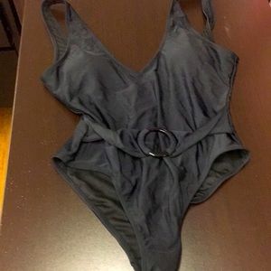 Women’s size large Mano b black one piece swimsuit. Great condition